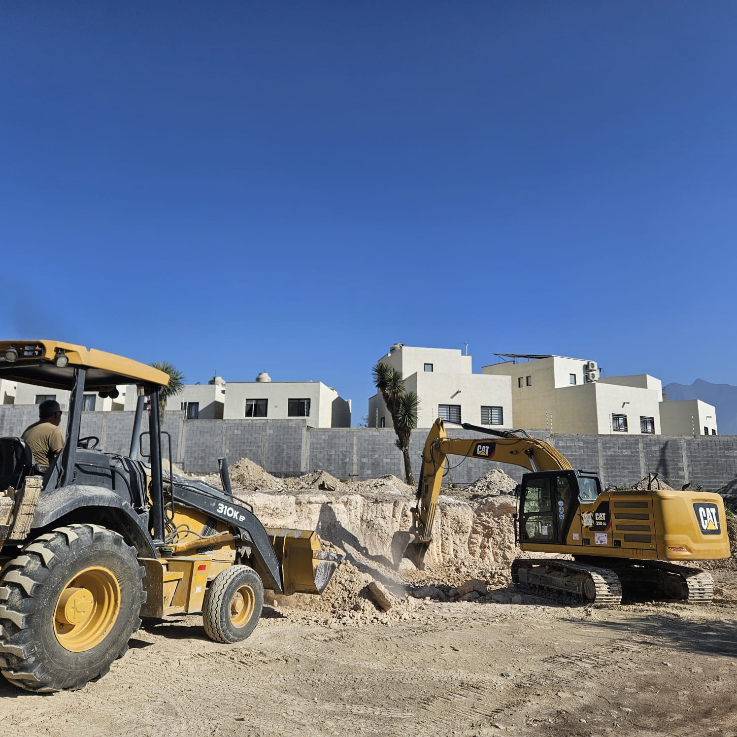 Retroexcavadora John Deere