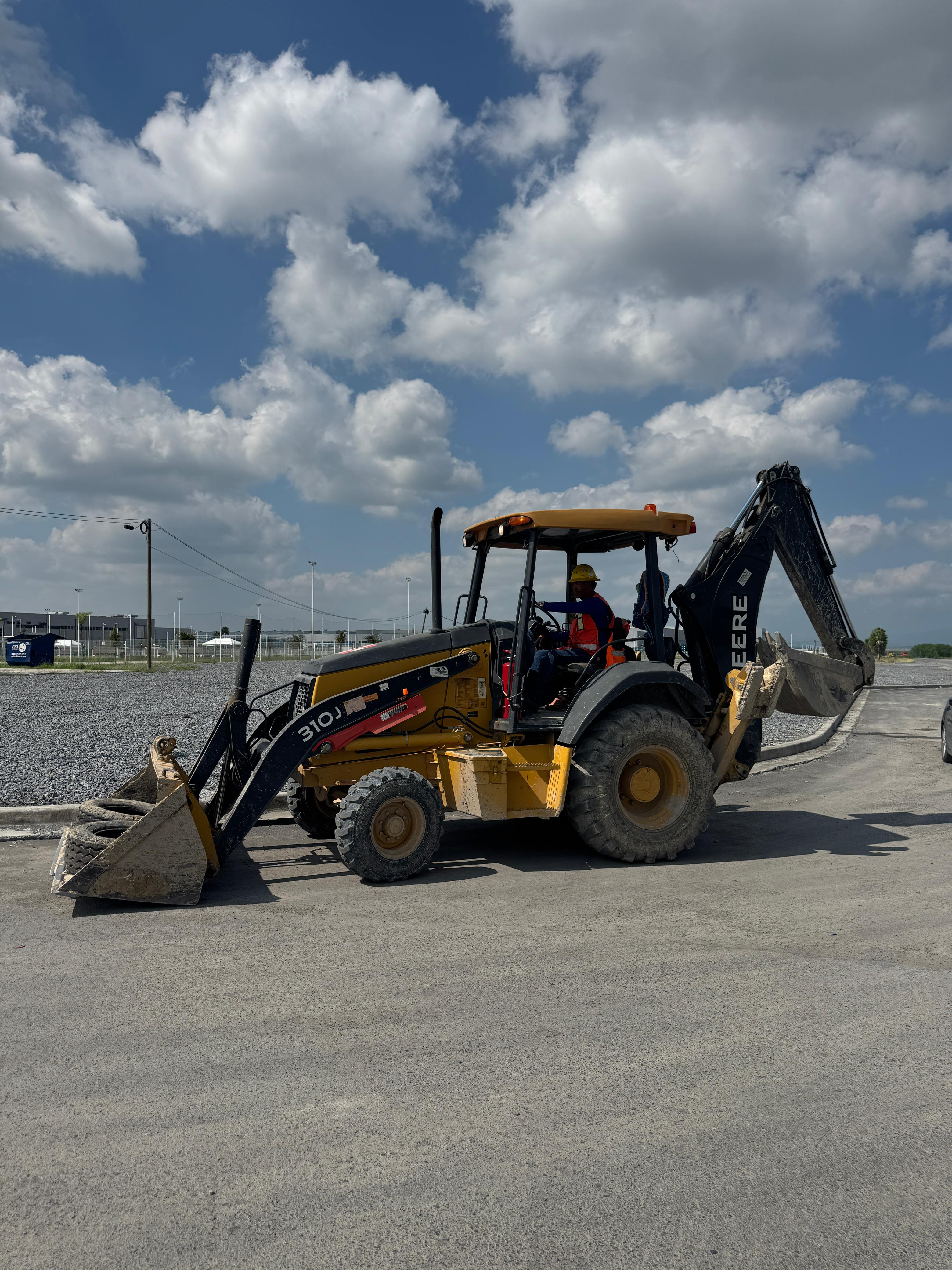 Retroexcavadora John Deere